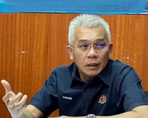 UMNO Sabah Information Chief Datuk Suhaimi Nasir questions Chief Minister Hajiji Noor's political stance.
